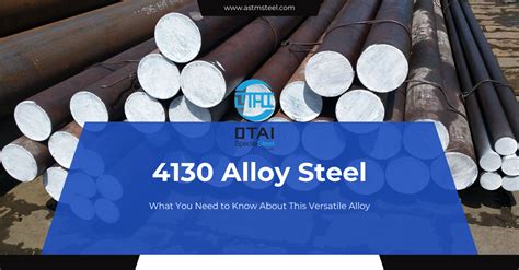 sae 4130 alloy constiuents